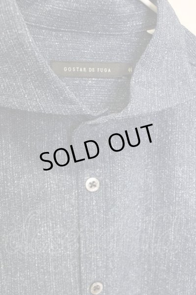 画像3: GOSTAR DE FUGA / ストレッチシアサッカーワイドカラーシャツ’19SS 44 ブルー T-24-08-02-023-GO-sh-YM-ZT (3)