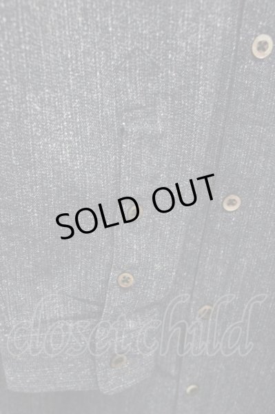 画像4: GOSTAR DE FUGA / ストレッチシアサッカーワイドカラーシャツ’19SS 44 ブルー T-24-08-02-023-GO-sh-YM-ZT (4)