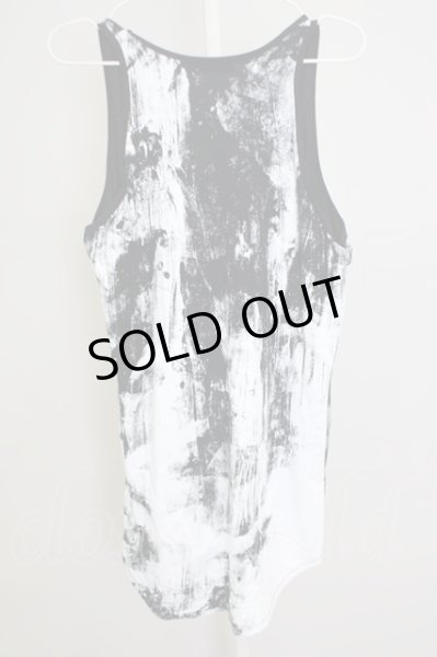 画像2: CIVARIZE / プリントタンクトップ’20SS 46 ブラックｘホワイト T-24-08-02-003-CI-to-YM-ZT (2)