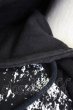画像8: CIVARIZE / Foray 2nd 総柄デザイン5分袖’17SS 46 ブラックxホワイト T-24-08-02-027-CI-to-YM-ZT (8)
