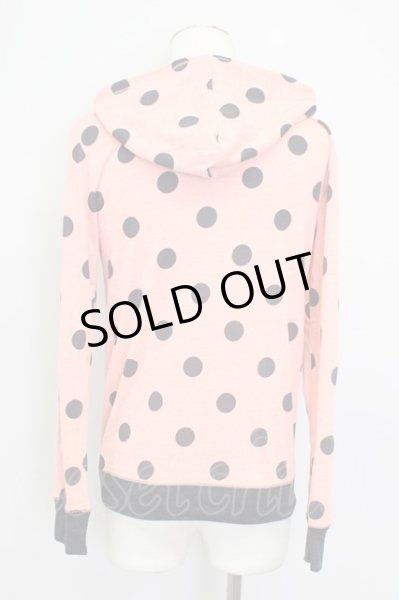 画像2: KMK(KINGLY MASK) / ドット柄サマーパーカー 1 サーモン T-24-08-02-028-KM-to-YM-ZT312 (2)