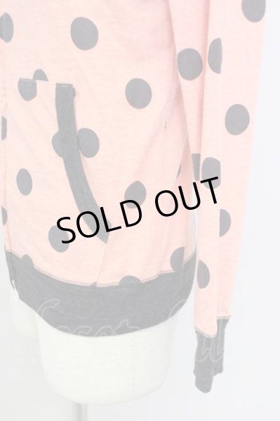 画像3: KMK(KINGLY MASK) / ドット柄サマーパーカー 1 サーモン T-24-08-02-028-KM-to-YM-ZT312 (3)