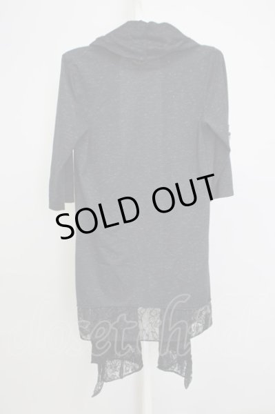 画像2: CIVARIZE / Morrow6分袖レイヤードトッパーロング 44 ブラック T-24-08-02-034-CI-to-YM-ZT311 (2)