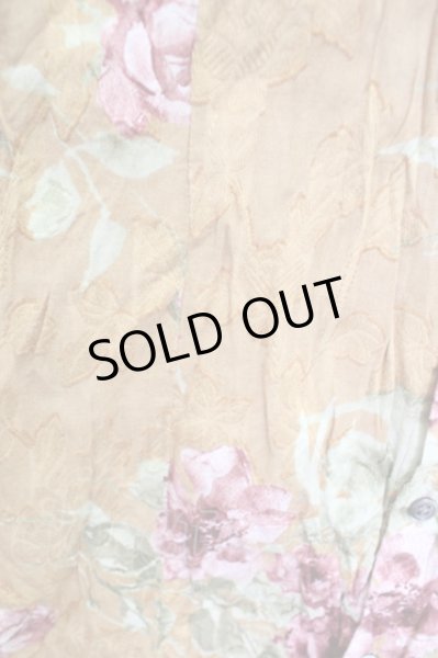 画像5: NO ID. / ボタニカルジャガードクインクルシャツ 2 イエロー T-24-08-02-036-NO-sh-YM-ZT311 (5)