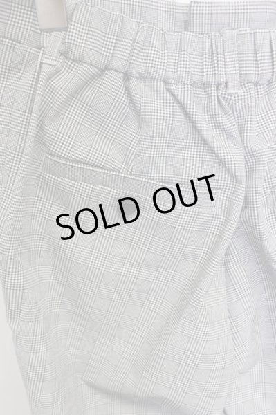 画像5: GOSTAR DE FUGA / クロップドチェックパンツ’19SS 42 グレー T-24-08-02-041-GO-pa-YM-ZT311 (5)