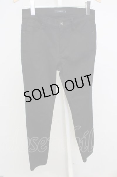 画像1: Roshell / パンツ.テーパードアンクルチノ S ブラック T-24-08-02-042-Ro-pa-YM-ZT311 (1)