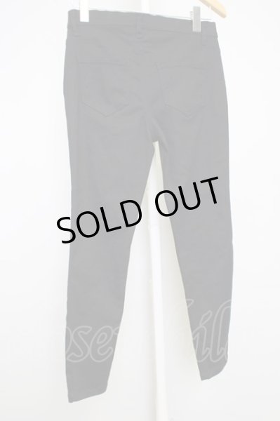 画像2: Roshell / パンツ.テーパードアンクルチノ S ブラック T-24-08-02-042-Ro-pa-YM-ZT311 (2)