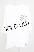 GALLIS ADDICTION / GA×MTV MILLION-DOLLER　Tシャツ 4 ホワイト T-24-08-02-006-GA-ts-YM-ZT315