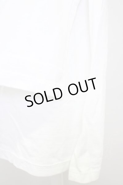 画像4: Moonage Devilment（清春） / コットンオーバーロングテール F ホワイト T-24-08-02-001-MO-ts-YM-ZT315 (4)