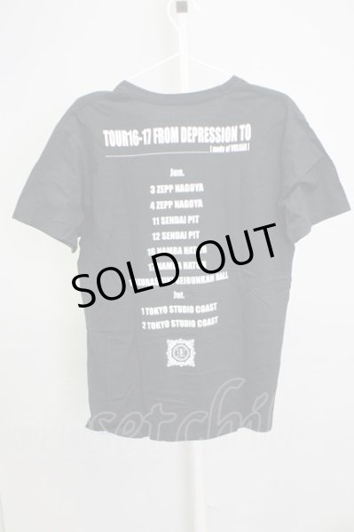 画像2: Deadly Claris / mode of VULGAR Tシャツ  ブラック T-24-08-02-016-De-ts-YM-ZT315 (2)