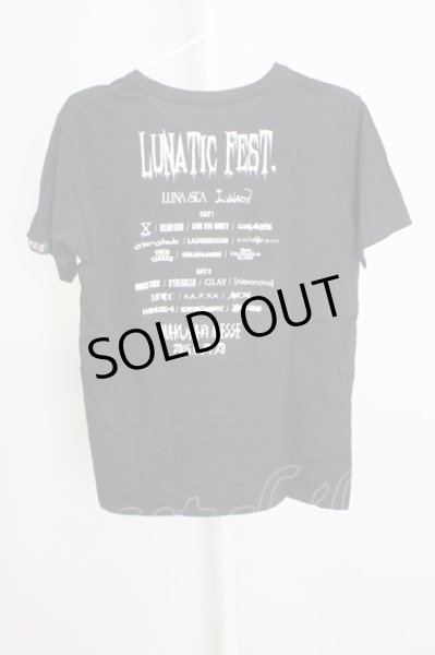画像2: LUNATIC FEST / Tシャツ  ブラック T-24-08-02-017-LF-ts-YM-ZT315 (2)