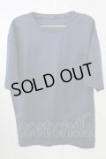 NO ID. / CパールヴァティシルケットスムースBIG-Tシャツ 2 ネイビー T-24-08-08-019-NO-ts-YM-ZT015