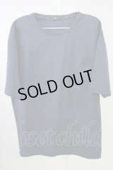 NO ID. / CパールヴァティシルケットスムースBIG-Tシャツ 2 ネイビー T-24-08-08-019-NO-ts-YM-ZT015