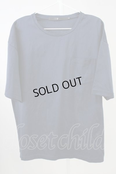 画像1: NO ID. / CパールヴァティシルケットスムースBIG-Tシャツ 2 ネイビー T-24-08-08-019-NO-ts-YM-ZT015