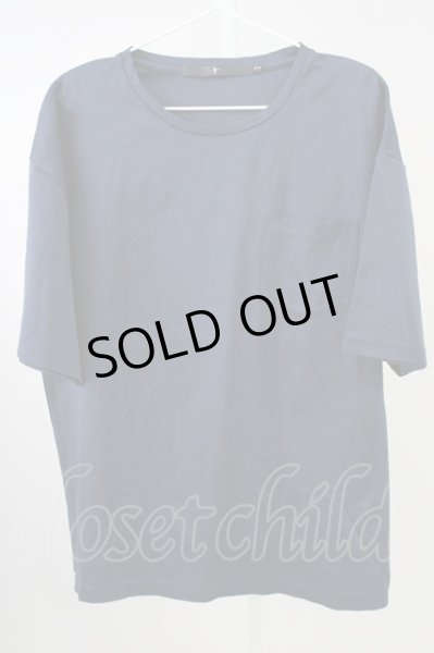 画像1: NO ID. / CパールヴァティシルケットスムースBIG-Tシャツ 2 ネイビー T-24-08-08-019-NO-ts-YM-ZT015 (1)