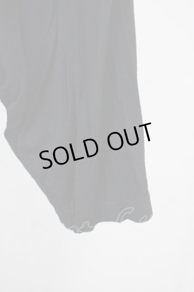 画像3: KMK(KINGLY MASK) / レオパードボアドレープTシャツ  ブラック T-24-08-08-020-KM-ts-YM-ZT016 (3)