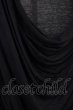画像4: KMK(KINGLY MASK) / レオパードボアドレープTシャツ  ブラック T-24-08-08-020-KM-ts-YM-ZT016 (4)