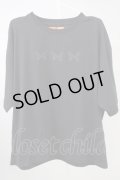 GALLIS ADDICTION / バタフライワイドシルエット　Tシャツ L ブラック T-24-08-08-021-GA-ts-YM-ZT016