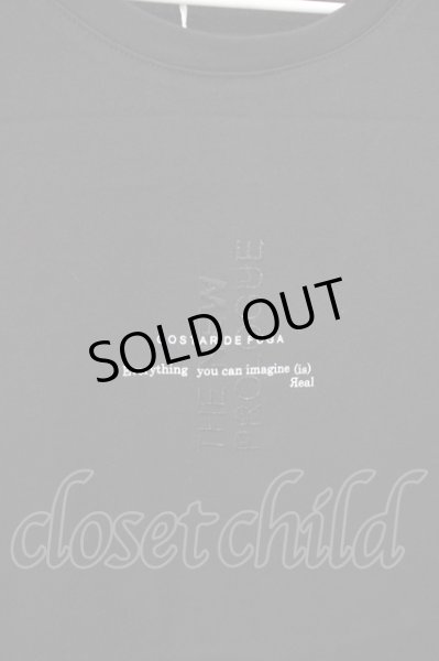 画像3: GOSTAR DE FUGA / 【タグ付き】プリントTシャツ’21SS 44 ブラック T-24-08-08-022-GO-ts-YM-ZT (3)