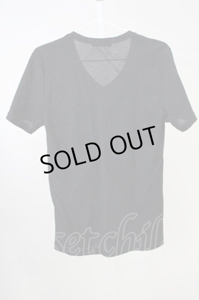 画像2: TORNADO MART / リンクスリリィ&タイポプリントTシャツ’21SS L ブラック T-24-08-08-024-TO-ts-YM-ZT016 (2)