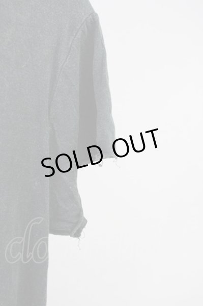 画像4: KMRii / Magnolia tencel washed Tシャツ 2 チャコール T-24-08-08-032-KM-ts-YM-ZT (4)