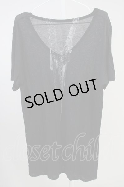 画像2: gunda / NK Tシャツ  ブラック T-24-08-08-033-gu-ts-YM-ZT (2)