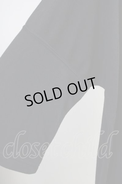 画像5: MARDI GRAS / バッククラウンスムースロングTシャツ  ブラック T-24-08-08-037-MA-ts-YM-ZT026 (5)