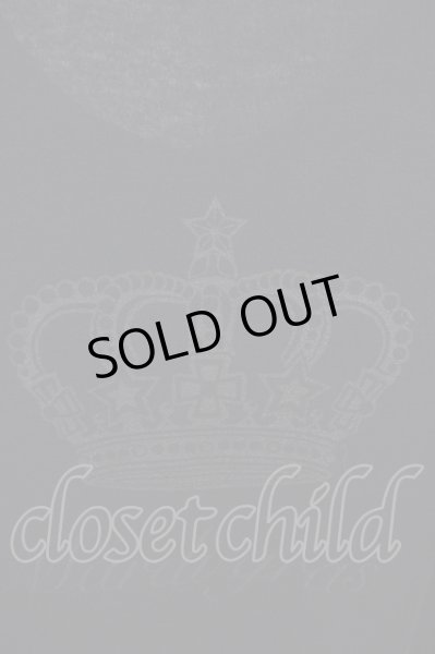 画像7: MARDI GRAS / バッククラウンスムースロングTシャツ  ブラック T-24-08-08-037-MA-ts-YM-ZT026 (7)