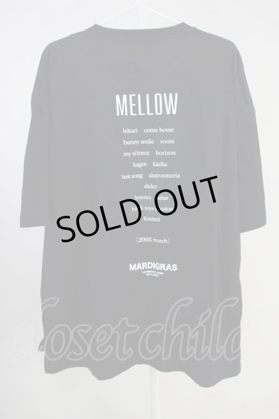 画像2: MARDI GRAS / MELLOW BIG Tシャツ XL ブラック T-24-08-08-038-MA-ts-YM-ZT026 (2)