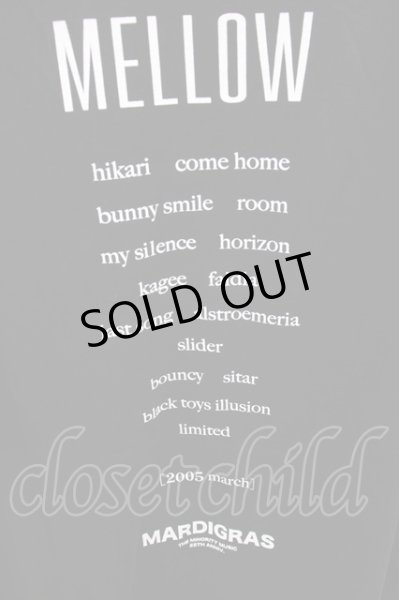 画像7: MARDI GRAS / MELLOW BIG Tシャツ XL ブラック T-24-08-08-038-MA-ts-YM-ZT026 (7)