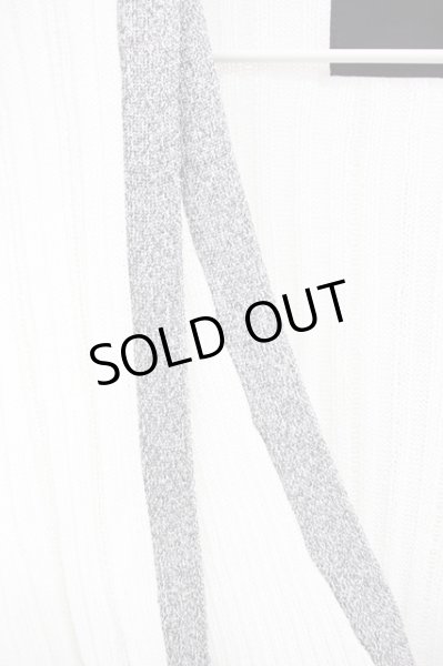 画像3: JOHNNY WOLF / 【タグ付き】KAGUYAストール付きレイヤードカーディガン 1-2 ホワイト T-24-08-08-039-JO-to-YM-ZT026 (3)