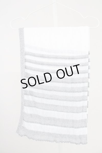 画像9: JOHNNY WOLF / 【タグ付き】KAGUYAストール付きレイヤードカーディガン 1-2 ホワイト T-24-08-08-039-JO-to-YM-ZT026 (9)