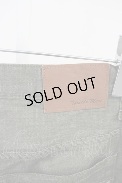 画像5: Zero by TORNADO MART / ハイパーデニムクロップドパンツ’17SS L グレー T-24-08-08-046-Ze-pa-YM-ZT026 (5)