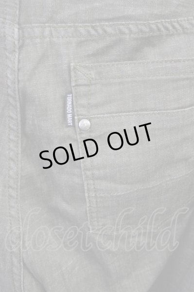 画像6: Zero by TORNADO MART / ハイパーデニムクロップドパンツ’17SS L グレー T-24-08-08-046-Ze-pa-YM-ZT026 (6)