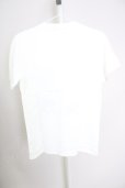 画像2: GOSTAR DE FUGA / 【タグ付き】Never ending dream Tシャツ’19SS 44 ホワイト T-24-08-08-007-GO-ts-YM-ZT (2)