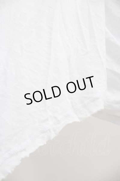 画像5: CIVARIZE / UniteドレープTシャツ'20SS 46 ホワイト T-24-08-08-011-CI-ts-YM-ZT013 (5)