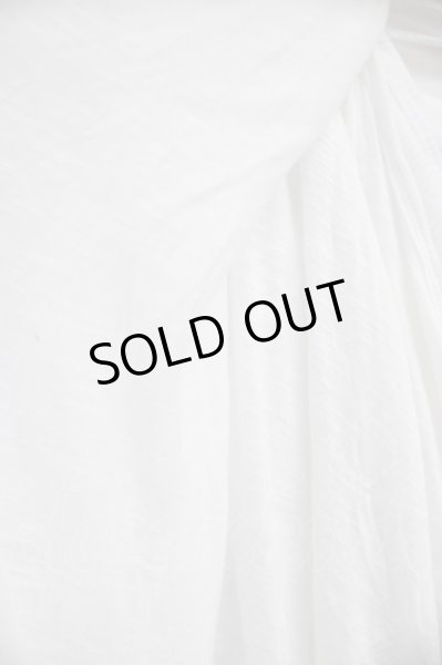 画像6: CIVARIZE / UniteドレープTシャツ'20SS 46 ホワイト T-24-08-08-011-CI-ts-YM-ZT013 (6)