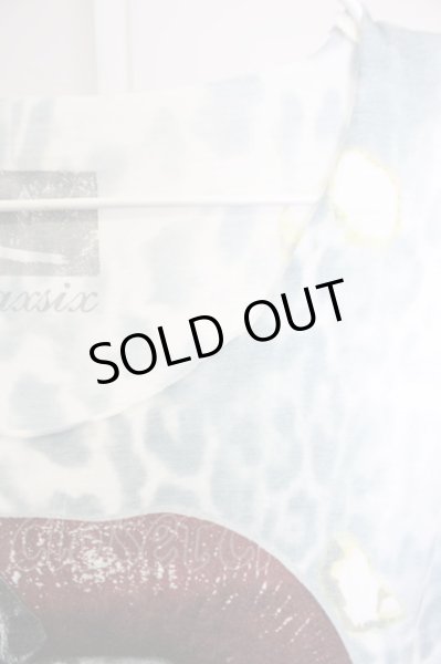 画像3: maxsix / TROPICAL POISON　Tシャツ L グレーｘアイボリー T-24-08-08-012-ma-ts-YM-ZT015 (3)