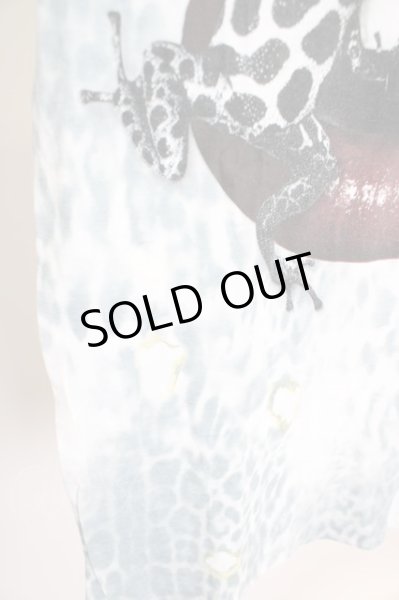 画像5: maxsix / TROPICAL POISON　Tシャツ L グレーｘアイボリー T-24-08-08-012-ma-ts-YM-ZT015 (5)