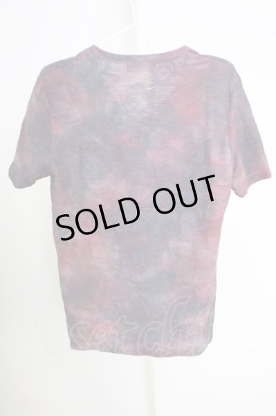 画像2: TORNADO MART / グラデムラフラワー半袖カットソー’19SS L ボルドー T-24-08-08-014-TO-ts-YM-ZT015 (2)