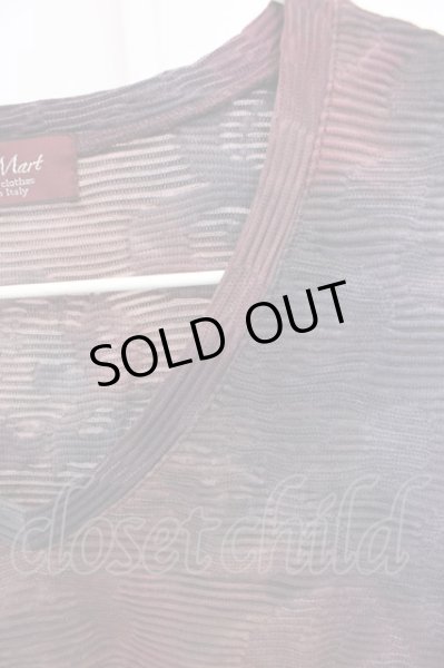 画像3: TORNADO MART / グラデムラフラワー半袖カットソー’19SS L ボルドー T-24-08-08-014-TO-ts-YM-ZT015 (3)