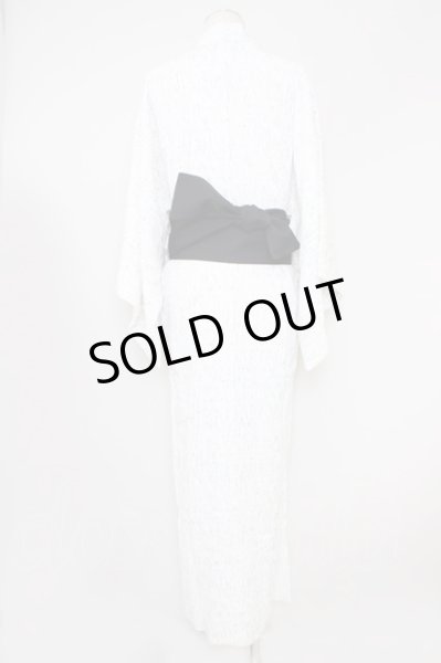 画像2: SEANA / 浴衣.4PIACEセット  ホワイト T-24-08-28-025-SE-ja-YM-ZT093 (2)