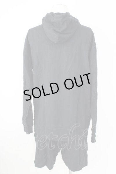 画像2: NO ID. / セットアップ.ペインティングスウェット ONE ブラック T-24-08-28-026-NO-to-YM-ZT093 (2)