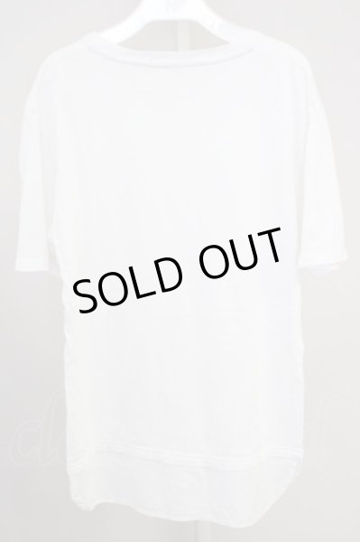 画像2: LOVELESS / シャツレイヤードポケットTシャツ 1 ホワイト T-24-08-28-003-LO-ts-YM-ZT077 (2)