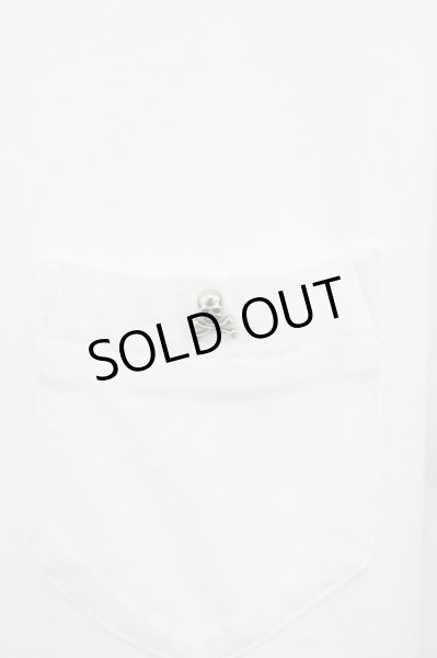 画像3: LOVELESS / シャツレイヤードポケットTシャツ 1 ホワイト T-24-08-28-003-LO-ts-YM-ZT077 (3)