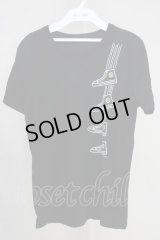 GUILD PRIME / スニーカープリントTシャツ 1 ブラック T-24-08-28-005-GU-ts-YM-ZT077