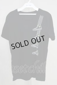 GUILD PRIME / スニーカープリントTシャツ 1 ブラック T-24-08-28-005-GU-ts-YM-ZT077