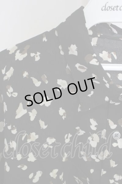 画像3: NO ID. / 総柄BIGシャツ’23SS ONE ブラック T-24-08-28-009-NO-sh-YM-ZT077 (3)