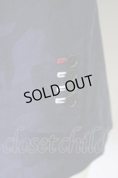 画像4: LOVELESS / 六部袖カモフラテラードジャケット S ネイビー T-24-08-28-010-LO-ja-YM-ZT (4)