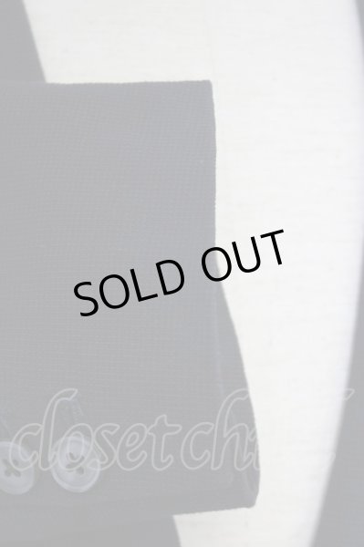 画像4: Black by VANQUISH / カノコ六分袖テーラードジャケット S ネイビー T-24-08-28-011-Bl-ja-YM-ZT (4)